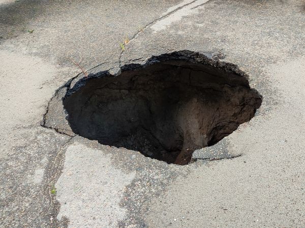 Sinkhole Repair in Gig Harbor