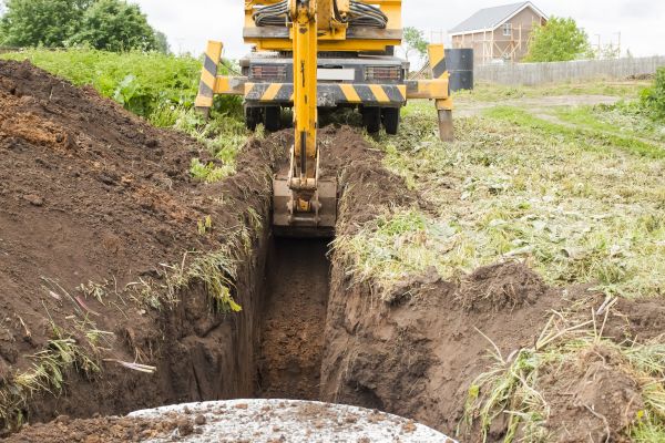 Drainage Trench Installation in Gig Harbor