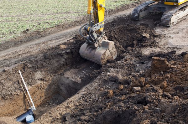 Backhoe Trenching in Gig Harbor