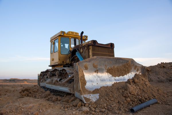 Bulldozer Land Grading in Gig Harbor