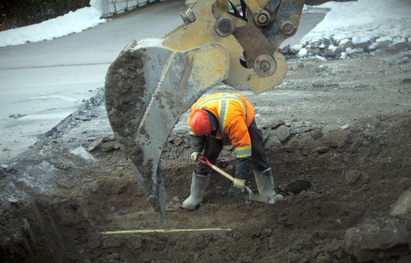 Drain Excavation in Gig Harbor