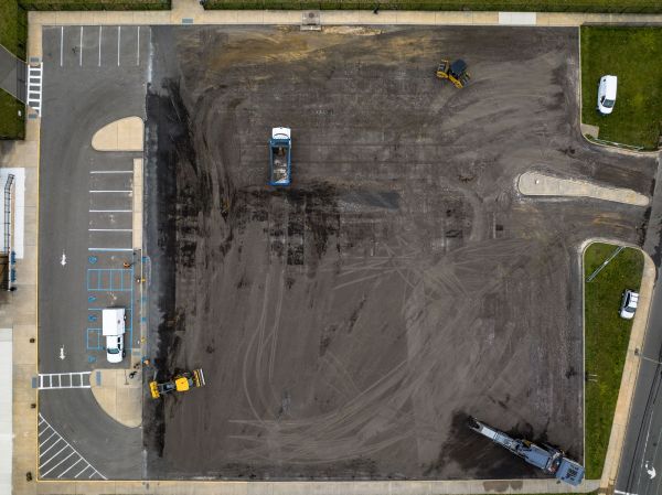 Parking Lot Excavation in Gig Harbor