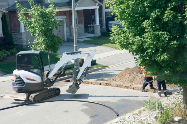 Electrical Line Trenching in Gig Harbor