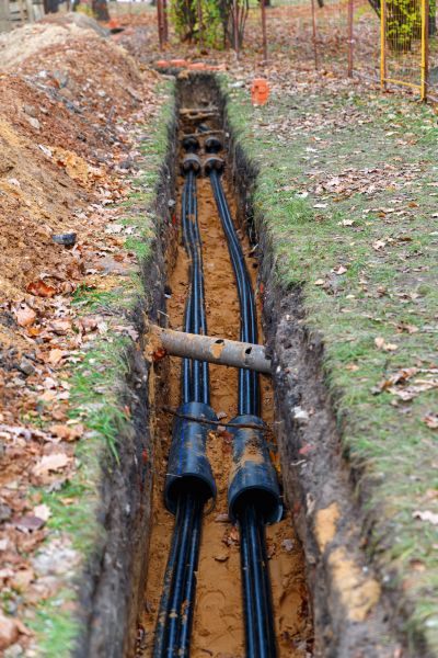 Electrical Line Excavation in Gig Harbor